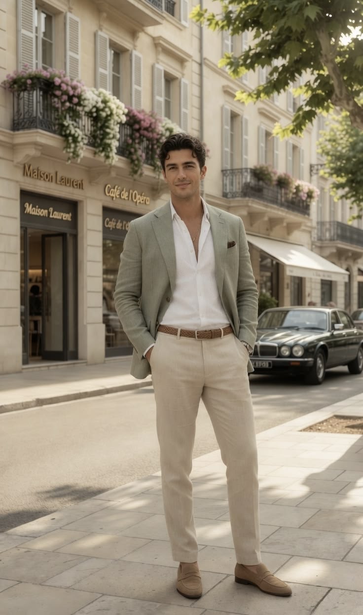 Blazer verde sage